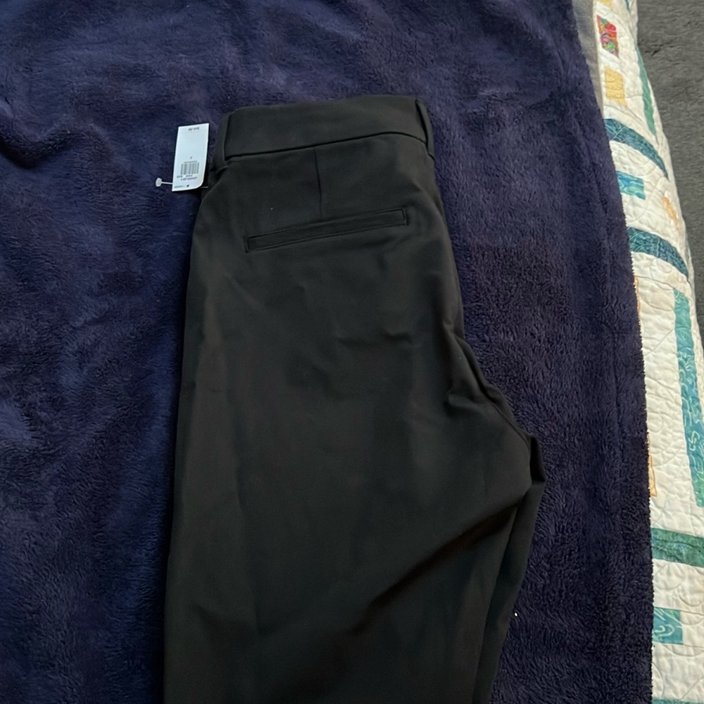 NEW pixie skinny black pants size 4